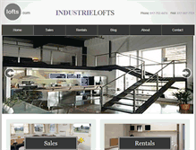 Tablet Screenshot of industrielofts.com